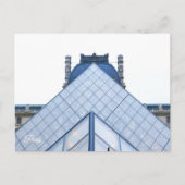 パリ。フランス.ルーブル ポストカード (正面)