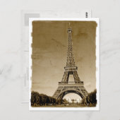 パリ・フランス・レトロ ポストカード (正面/裏面)