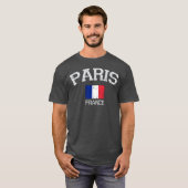 パリ フランス レトロ 面白い Tシャツ (正面フル)