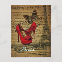 パリ，フランス – ヴィンテージはがき ポストカード