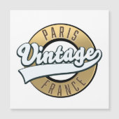 パリ フランス ヴィンテージ ロゴ (正面)