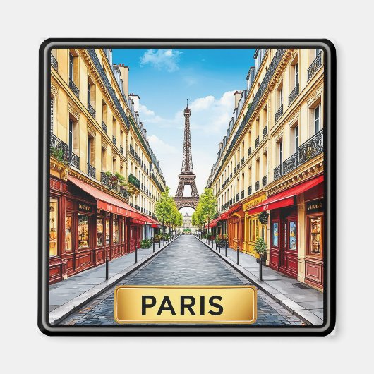 🧲 パリ フランス 旅行の思い出 マグネット (正面)