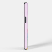 パリ、フランス、旅行アート名門私立校風の、パステル、ピンク Case-Mate iPhoneケース (裏面 / 右)
