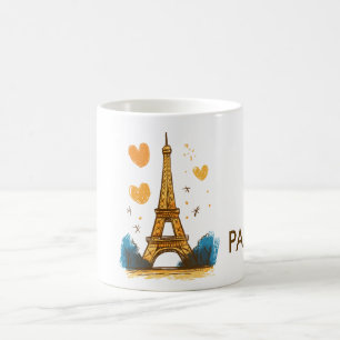 パリ フランス 旅行 コーヒーマグカップ