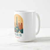 パリ フランス 旅行 コーヒーマグ – ノートルダム寺院 コーヒーマグカップ (正面右)