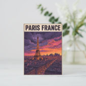 パリ フランス 旅行 ポストカード (スタンド正面)