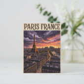 パリ フランス 旅行 ポストカード (スタンド正面)