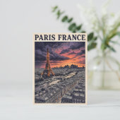 パリ フランス 旅行 ポストカード (スタンド正面)
