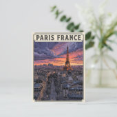 パリ フランス 旅行 ポストカード (スタンド正面)