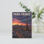 パリ フランス 旅行 ポストカード (スタンド正面)