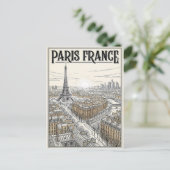 パリ フランス 旅行 ポストカード (スタンド正面)