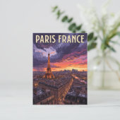 パリ フランス 旅行 ポストカード (スタンド正面)