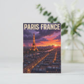 パリ フランス 旅行 ポストカード (スタンド正面)