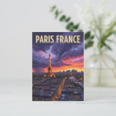 パリ フランス 旅行 ポストカード (スタンド正面)