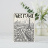 パリ フランス 旅行 ポストカード (スタンド正面)