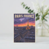パリ フランス 旅行 ポストカード (スタンド正面)