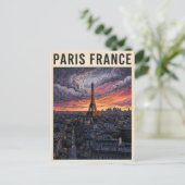 パリ フランス 旅行 ポストカード (スタンド正面)