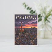パリ フランス 旅行 ポストカード (スタンド正面)