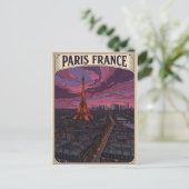 パリ フランス 旅行 ポストカード (スタンド正面)