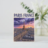 パリ フランス 旅行 ポストカード (スタンド正面)