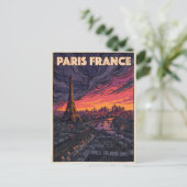 パリ フランス 旅行 ポストカード (スタンド正面)