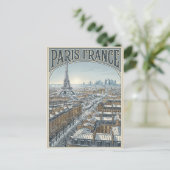 パリ フランス 旅行 ポストカード (スタンド正面)