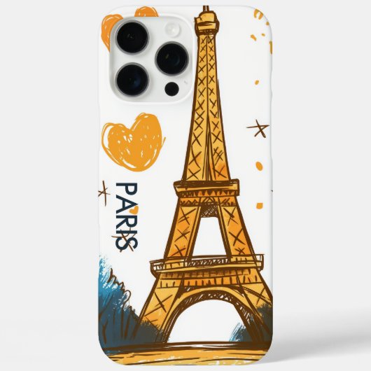 パリ フランス Case-Mate iPhoneケース (裏面)