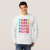 パリ フランス Tシャツ (正面フル)