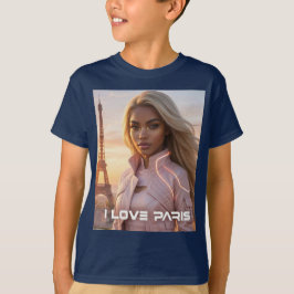 パリ - フランス Tシャツ