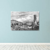 パリ、ブーレバードデセバストポル キャンバスプリント (インサイチュ (ウッドフロア))