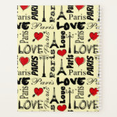 パリ プランナー手帳 (裏面)