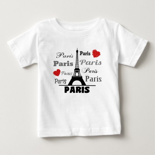 パリ ベビーTシャツ (正面)