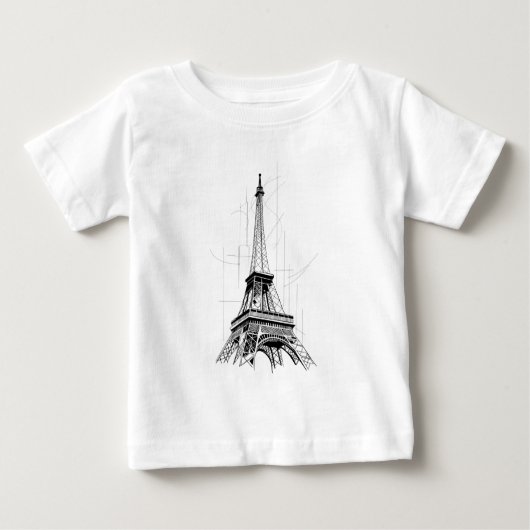 パリ ベビーTシャツ (正面)