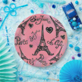 パリ ペーパープレート (パーティー)