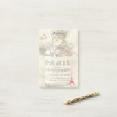 パリ ボトル 2 ポストイット (デスク上)