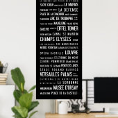 パリ ポスター (ホームオフィス)