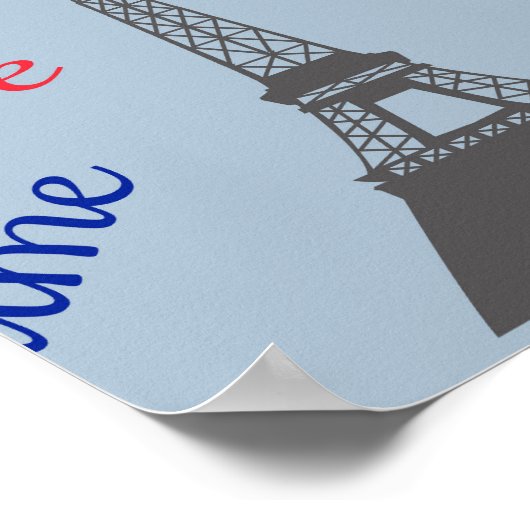 パリ ポスター (角)