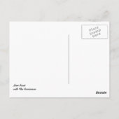 パリ ポストカード (裏面)