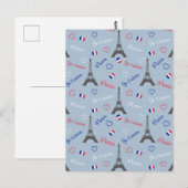 パリ ポストカード (正面/裏面)