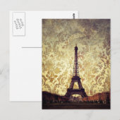 パリ ポストカード (正面/裏面)