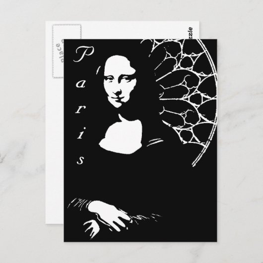 パリ ポストカード (正面/裏面)