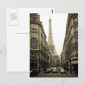 パリ ポストカード (正面/裏面)