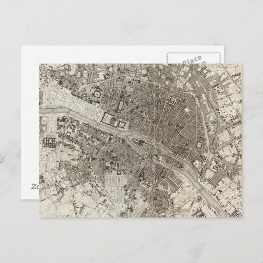 パリ ポストカード (正面/裏面)