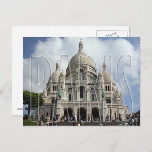 パリ ポストカード (正面/裏面)