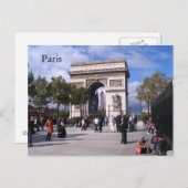 パリ ポストカード (正面/裏面)