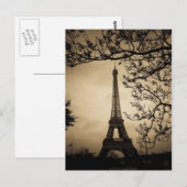 パリ ポストカード (正面/裏面)