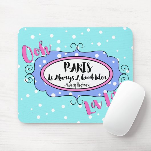 「パリ」 マウスパッド (マウス)