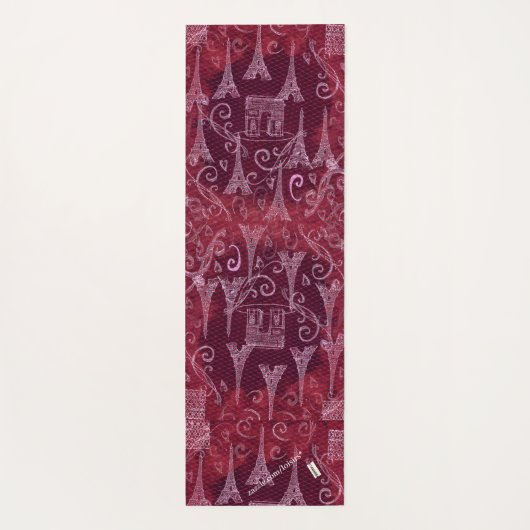 パリ ヨガマット (裏面)