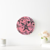 パリ ラウンド壁時計 (ホーム)
