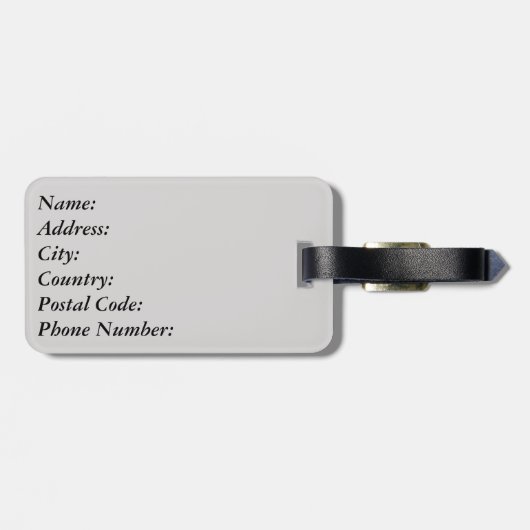 パリ ラゲッジタグ (裏面横)